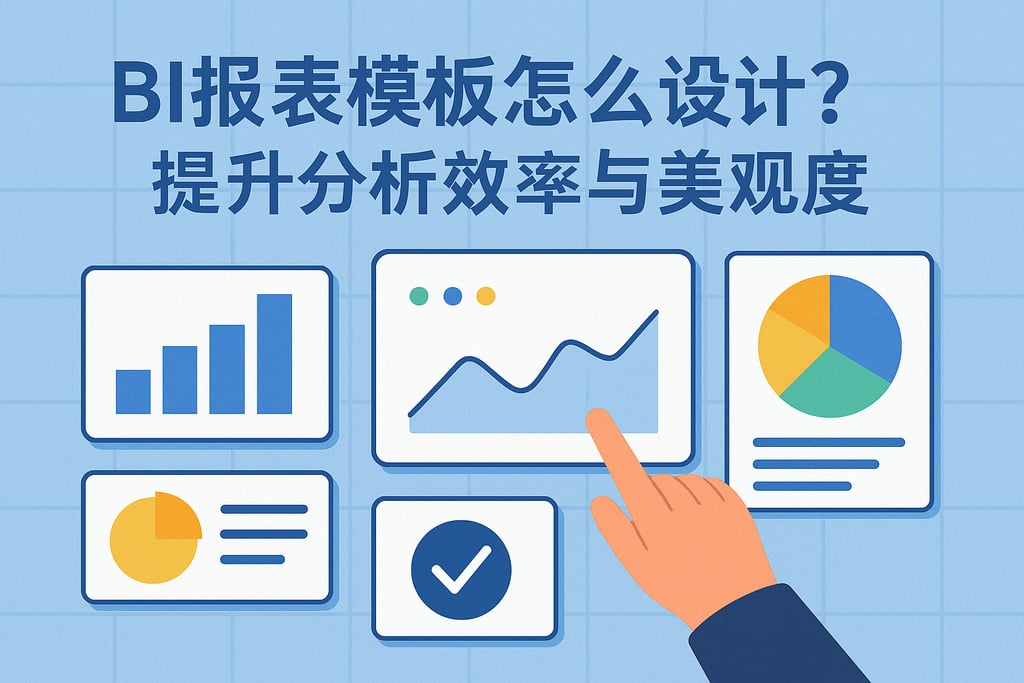 BI报表模板怎么设计？提升分析效率与美观度"